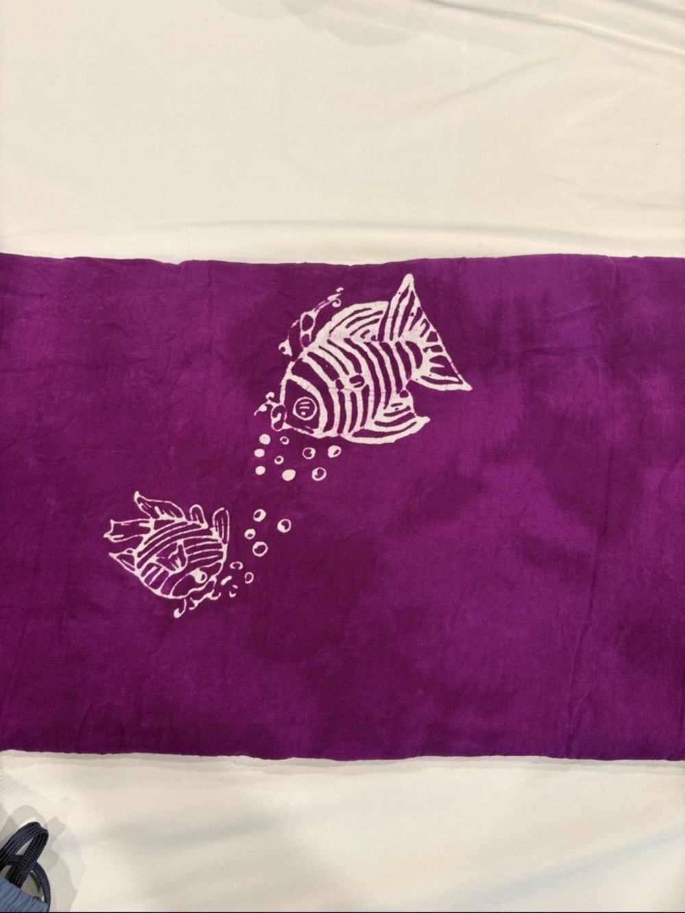 ๐5 for $15๐Boho Purple Printed Tassel Scarf/Sarong - Picture 4 of 4